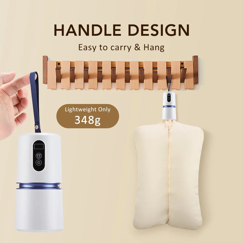 110-220V Smart Portable Clothes Dryer Clothes Laundry Tumble Dryer With Timing Laundry Dryers Outdoor Travel Garment Clothing